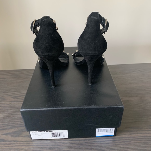 Alexander Wang Studded Suede Antonia Sandal - Picture 3 of 4